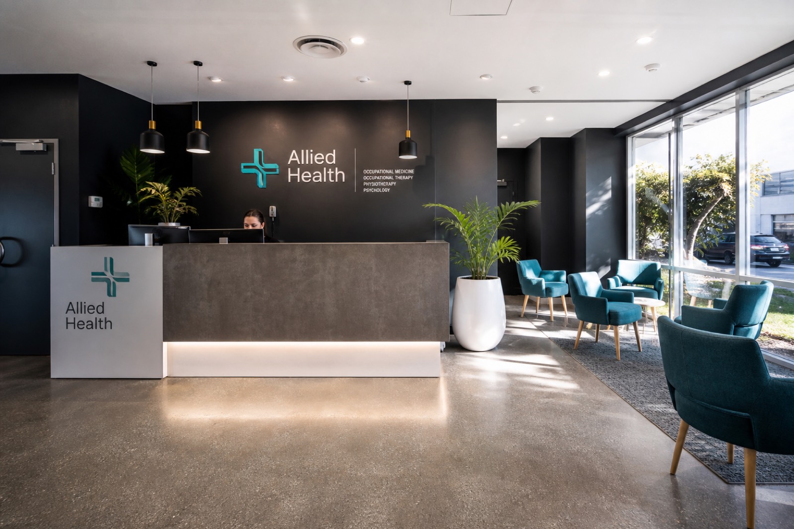 Allied Occupational Health clinic interior